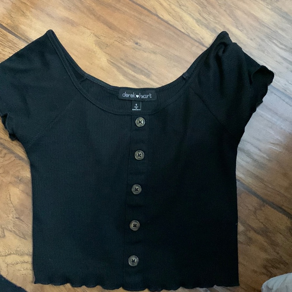 Black Croo Top